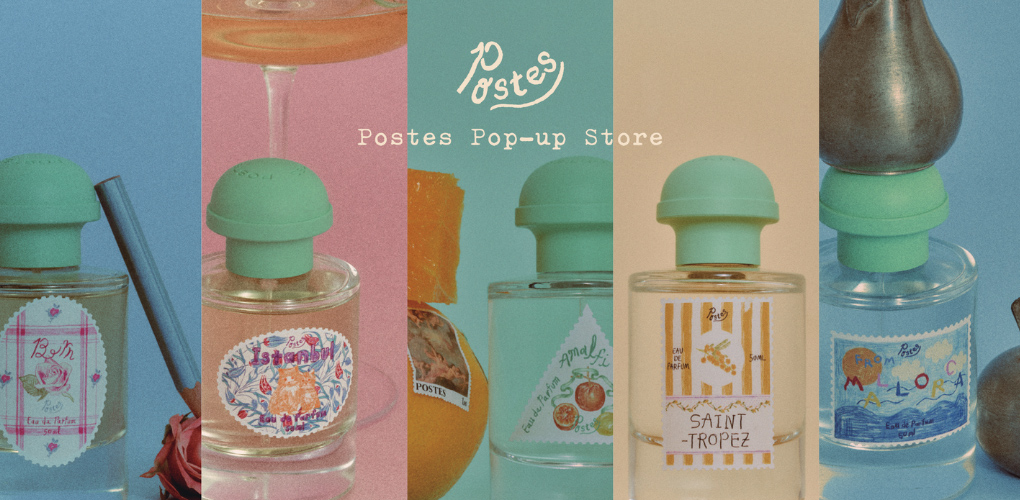 韓国発 香水ブランド〈POSTES〉期間限定ショップ