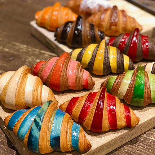 〈coquelicotrouge〉バイカラークロワッサン