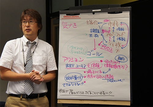 森本さんの役所時代の写真